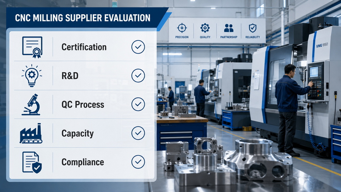 CNC Supplier Evaluation Checklist