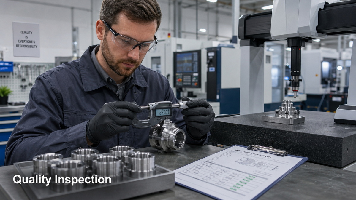 CNC Turning Quality Inspection