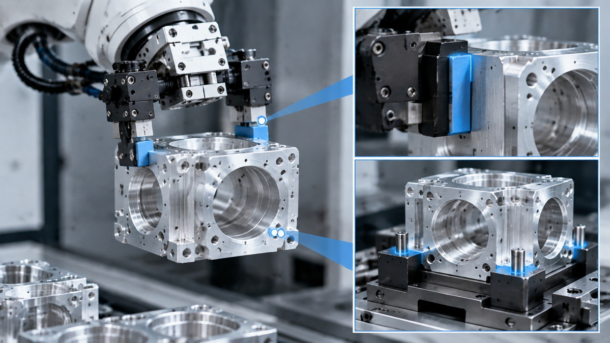 Precision Part Gripping And Fixture Alignment