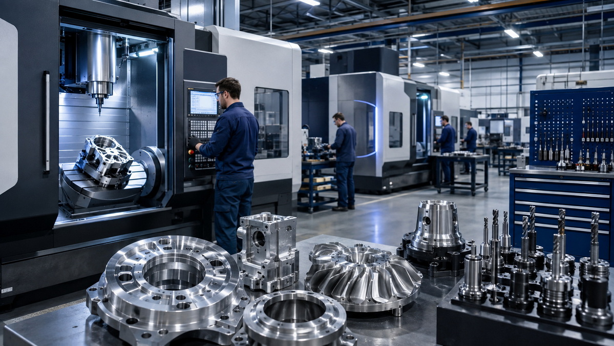 CNC Milling Manufacturing Facility