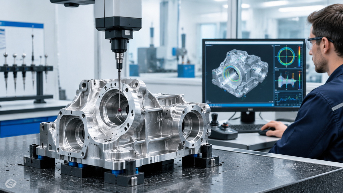 CMM Inspection For Precision Machined Parts