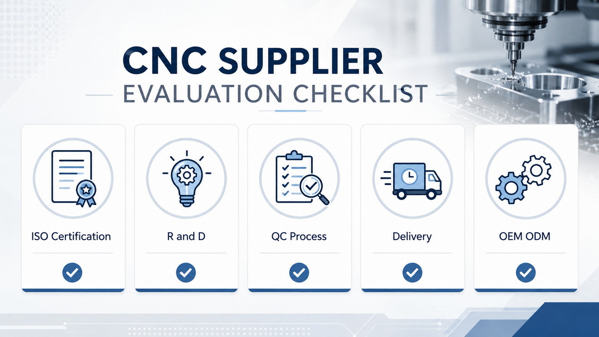 CNC Supplier Selection Criteria Checklist CNC Supplier Selection Criteria Checklist