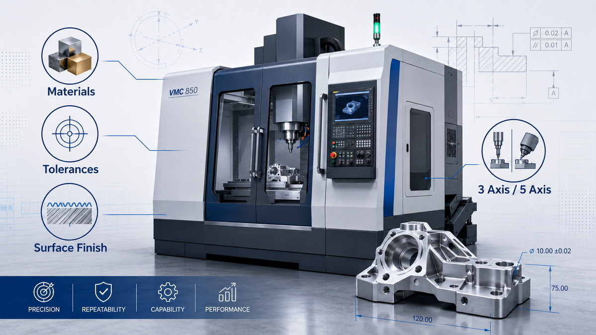 CNC Milling Capability Overview