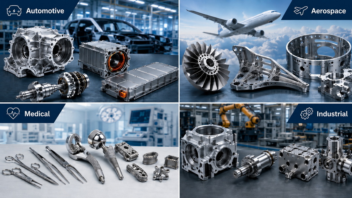 Industries Using Precision CNC Parts