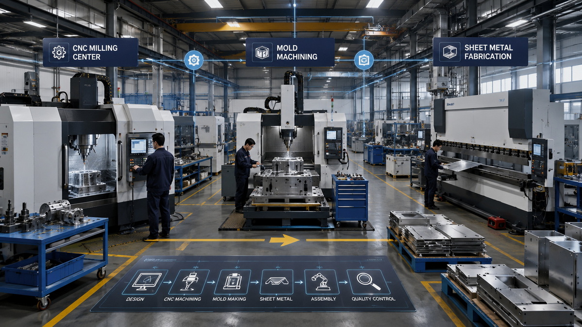 Integrated Precision Manufacturing At U Need