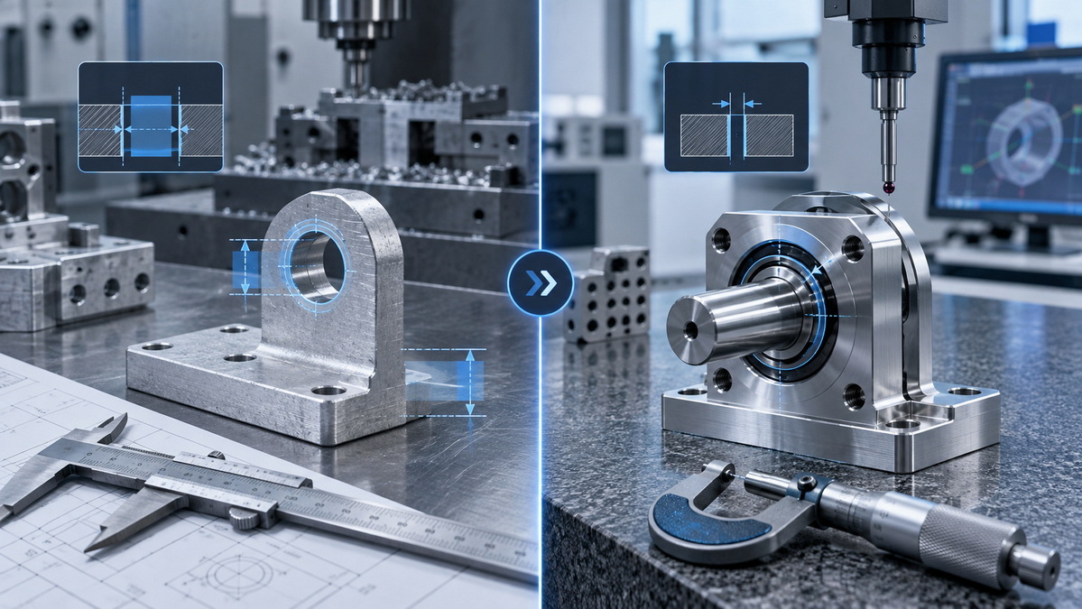 Standard And Precision CNC Comparison