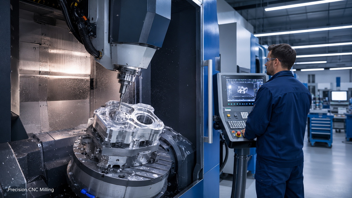 Precision CNC Milling In Italy