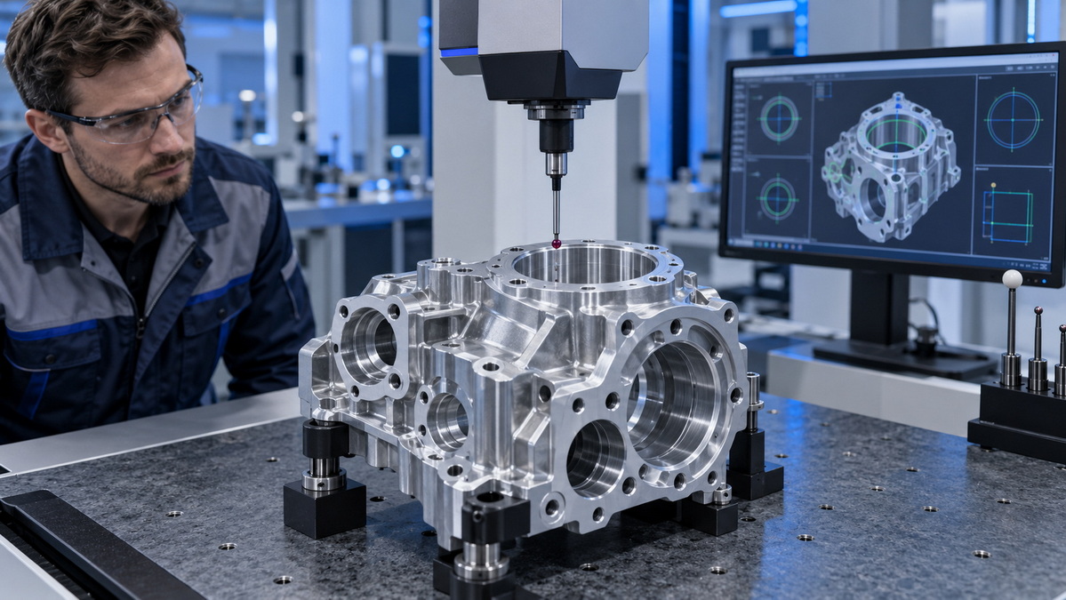 CNC Tolerance Inspection Process