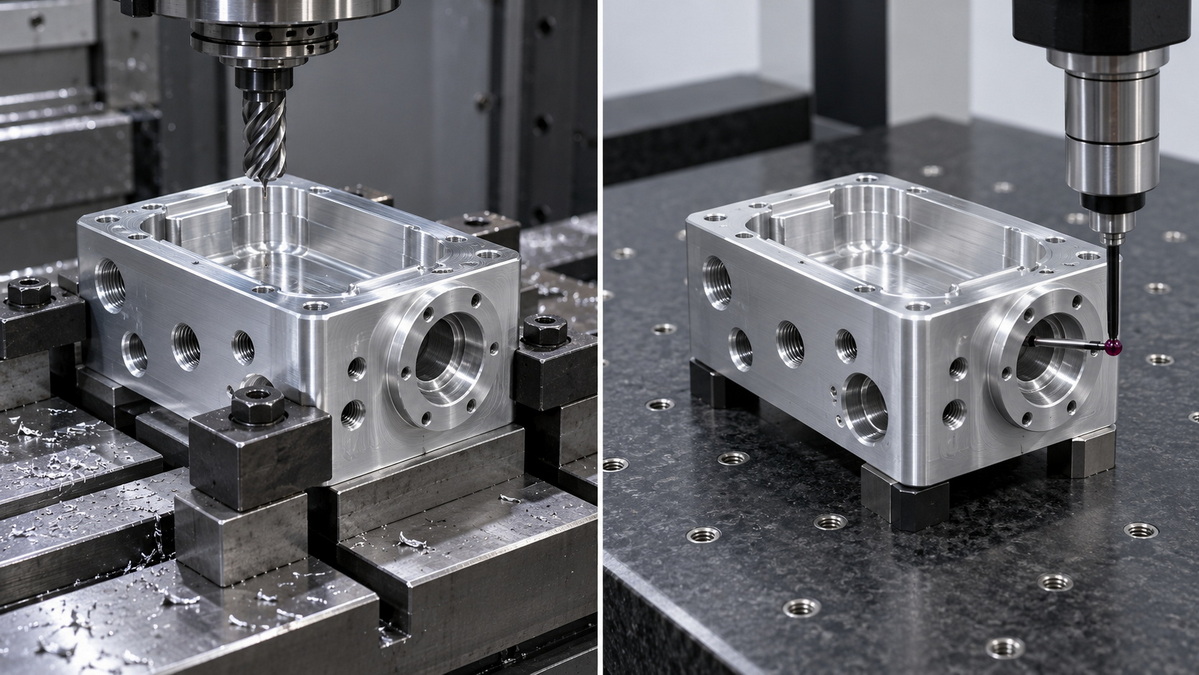 Aluminum Housing Machining and Quality Inspection