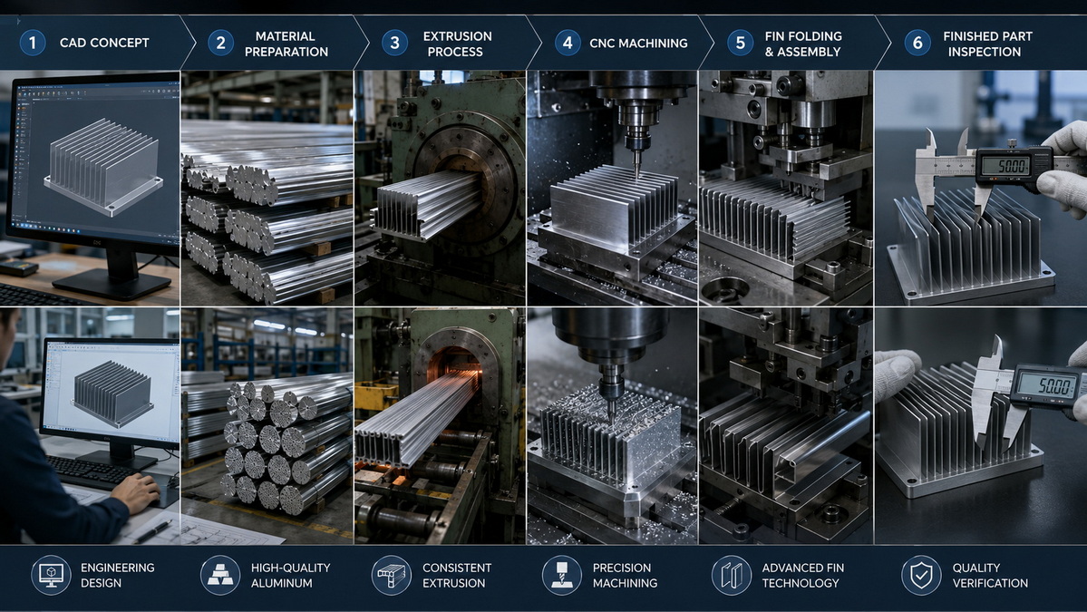 Heat Sink Manufacturing Process