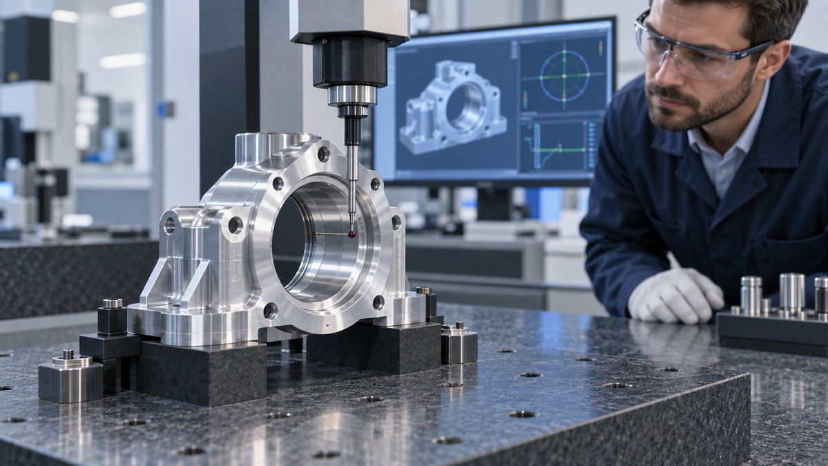 Precision CNC Inspection Process