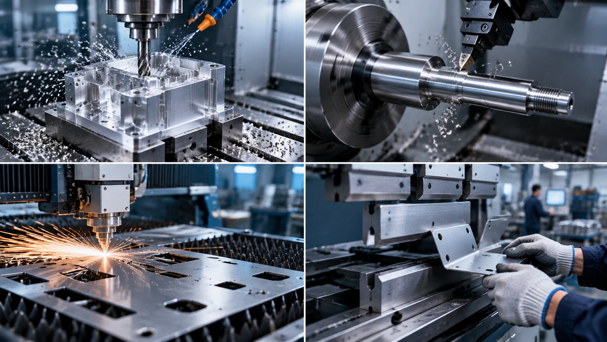 CNC Manufacturing Process Selection