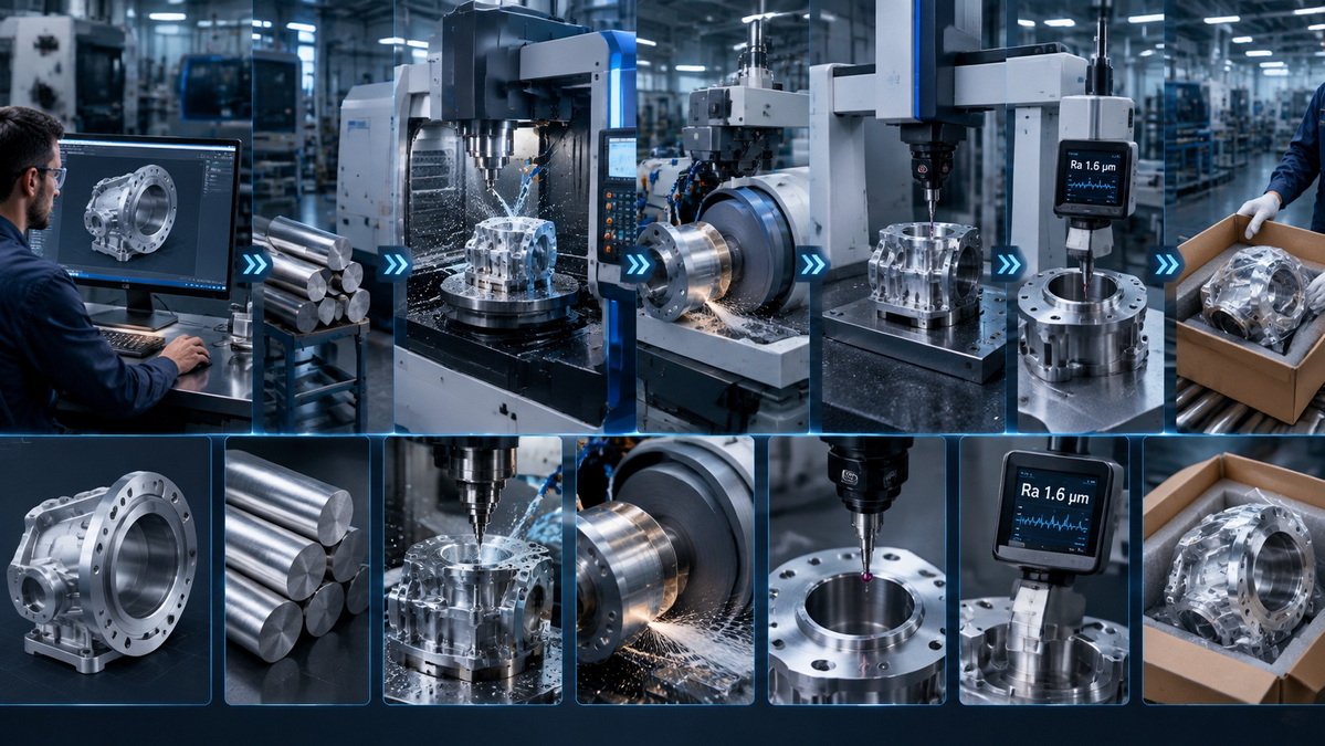 Precision Manufacturing Process Flow