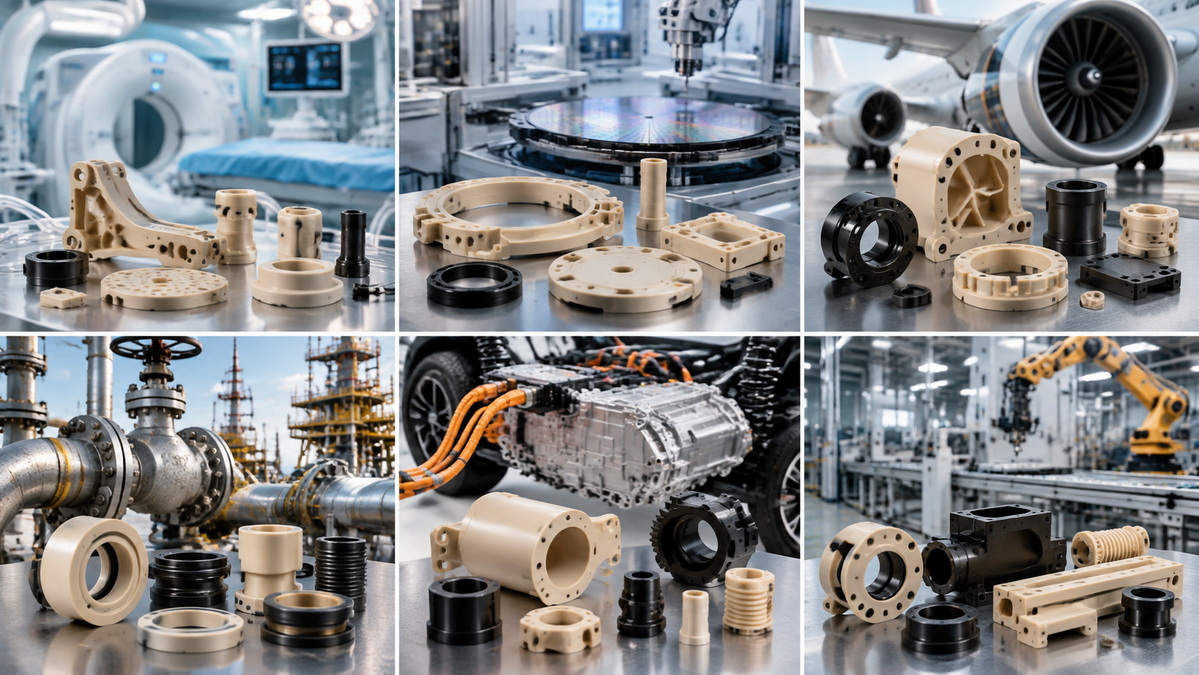 Custom PEEK Parts Applications