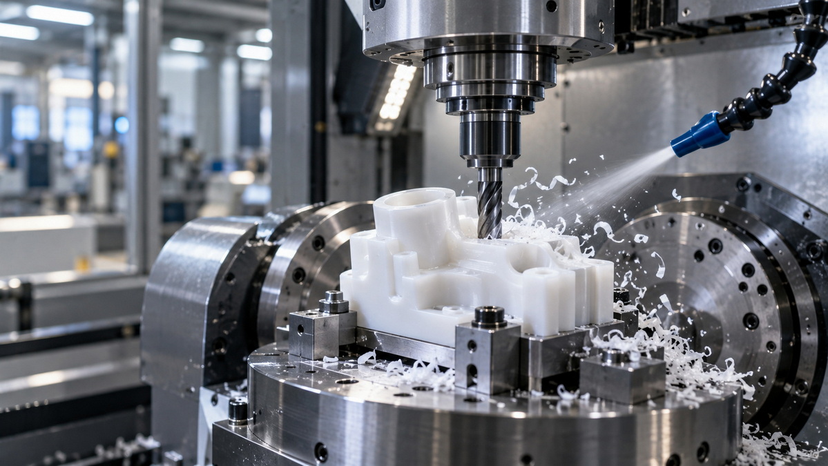 Precision Delrin CNC Machining