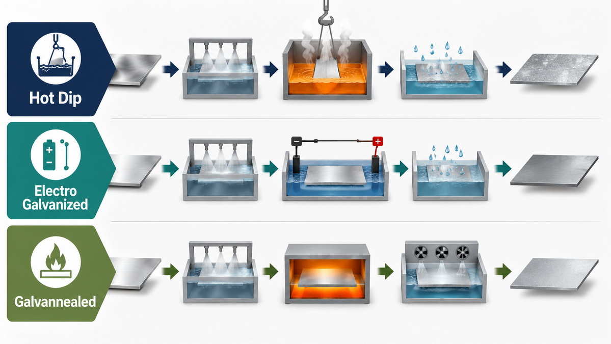 Galvanization Process Types Galvanization Process Types