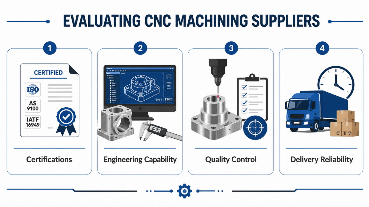 CNC Supplier Evaluation Criteria