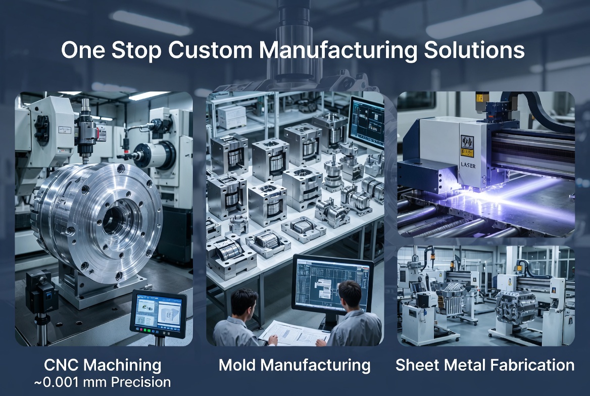 Integrated CNC And Tooling Capabilities Integrated CNC And Tooling Capabilities