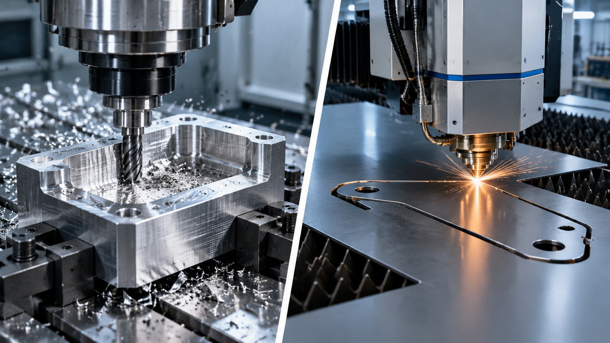 CNC Milling And Laser Cutting Comparison