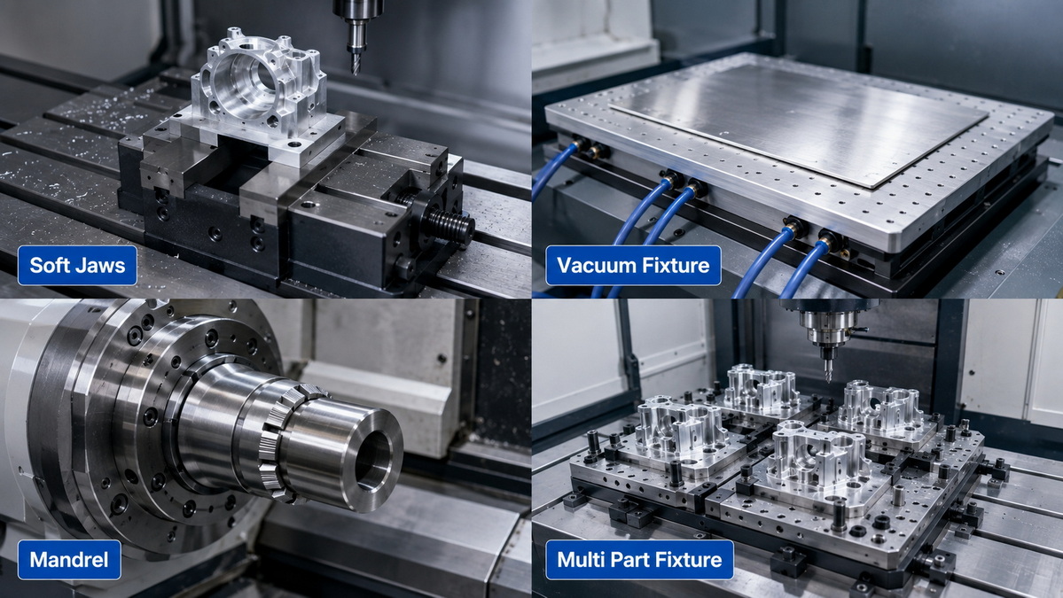 CNC Fixture Types Comparison