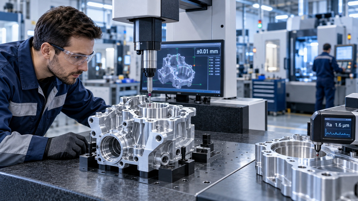 Precision Machined Part Quality Inspection