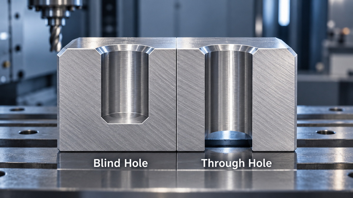 Blind Hole And Through Hole Comparison