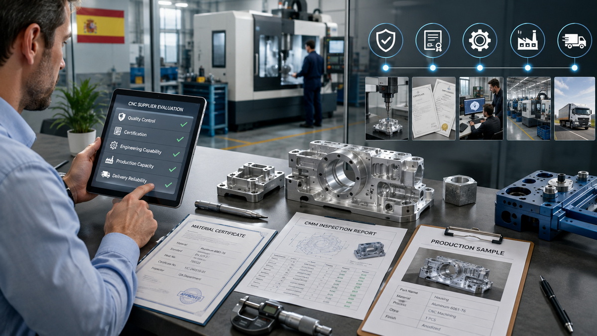 CNC Milling Supplier Evaluation Process
