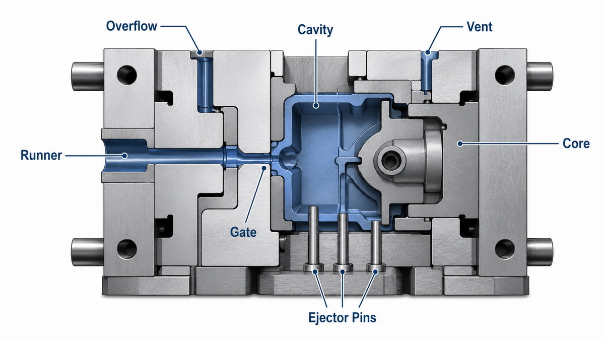 Die Casting Mold Components Overview