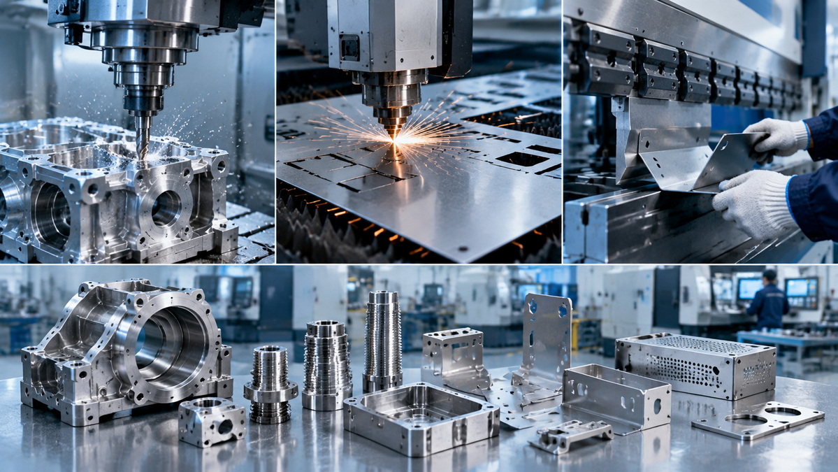 CNC Machining And Sheet Metal Manufacturing