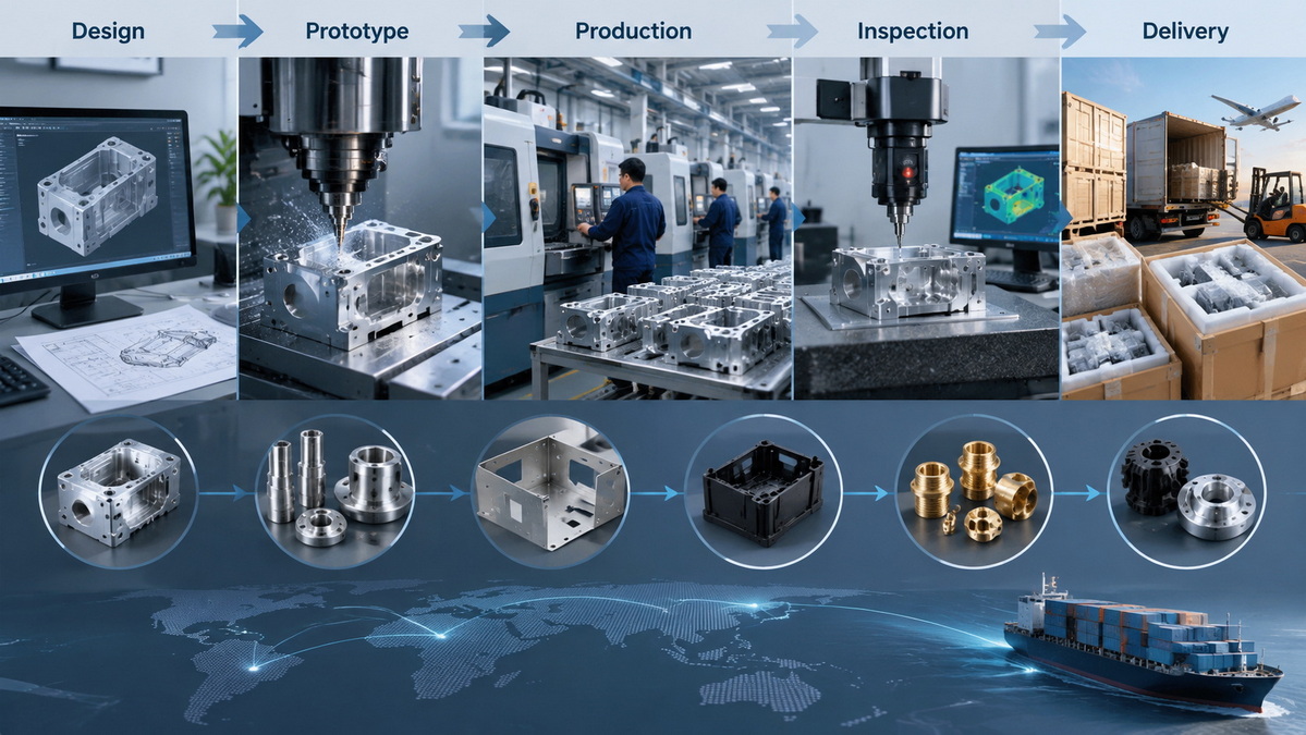Prototype To Production Manufacturing Workflow