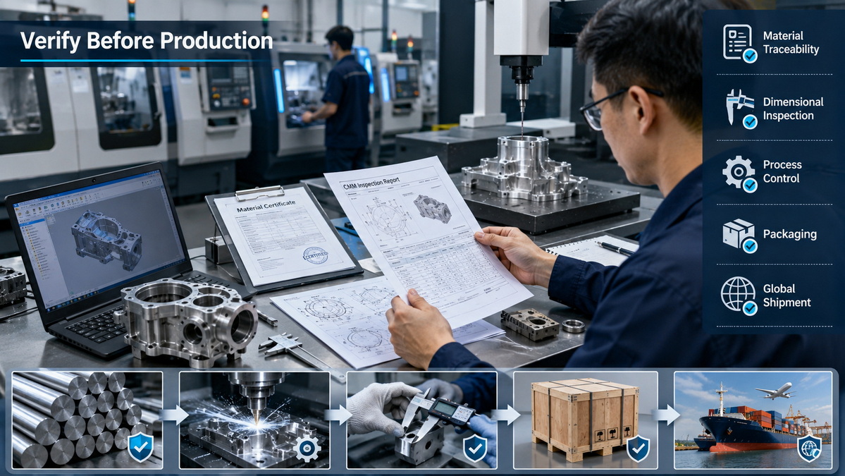 CNC Supplier Quality Verification
