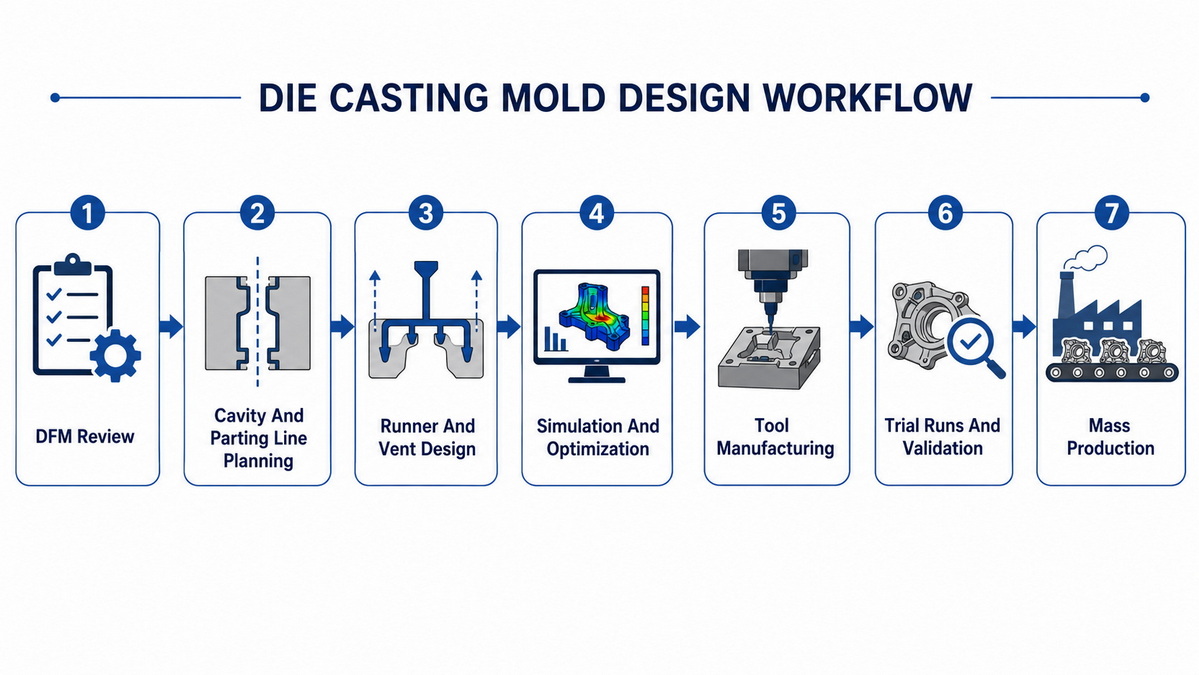 Die Casting Mold Design Workflow