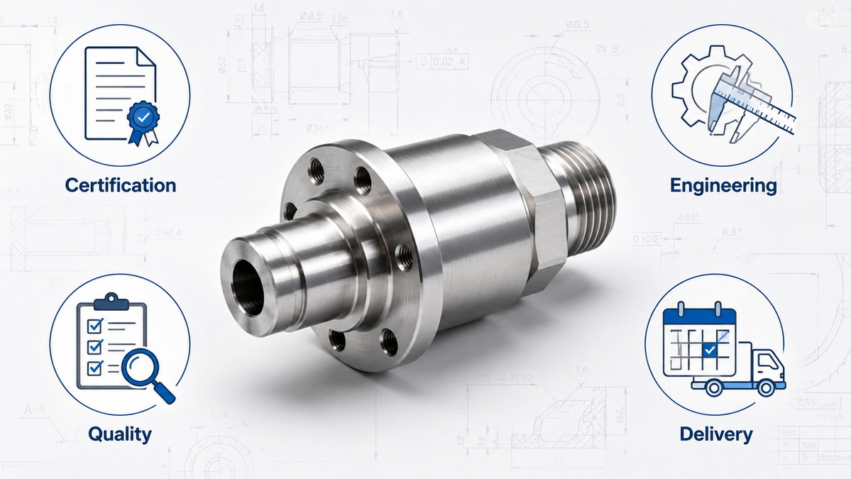 Supplier Evaluation Checklist For CNC Turning
