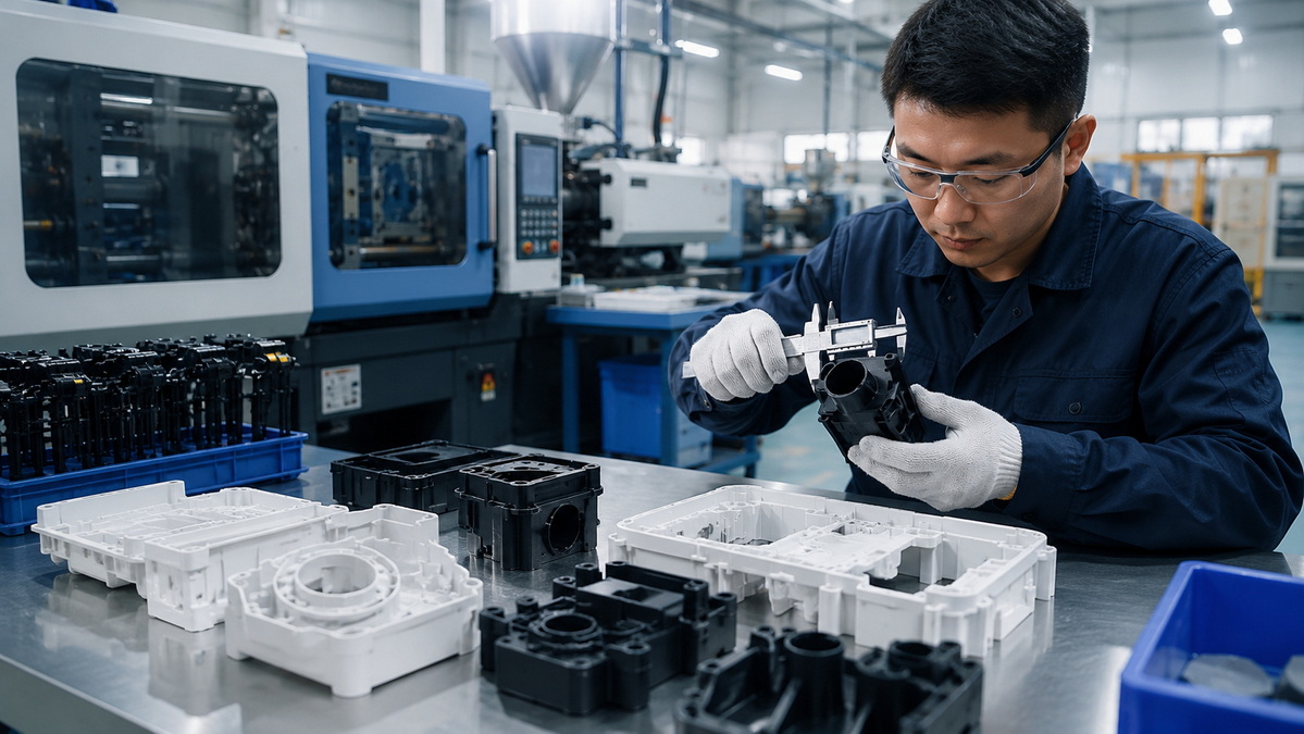 Precision Plastic Parts Production Line