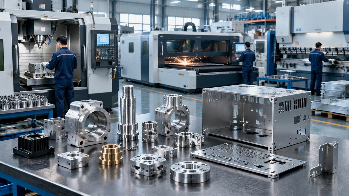 Integrated CNC Machining And Sheet Metal Manufacturing