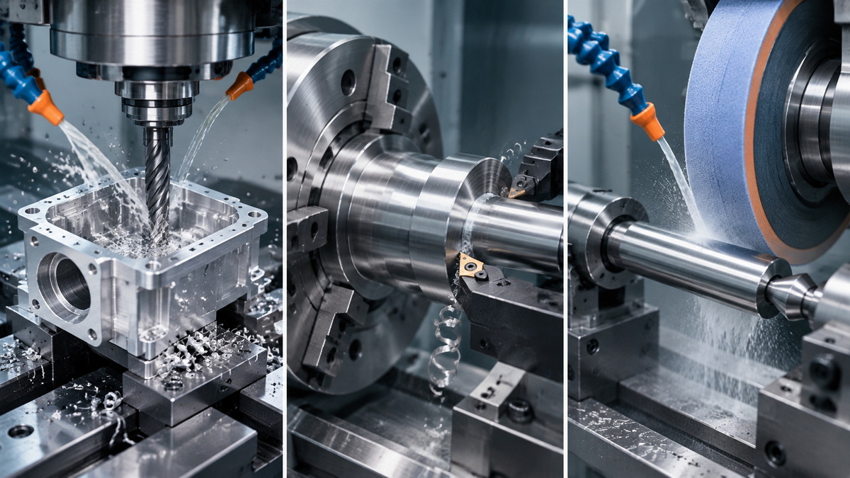 CNC Milling Turning And Precision Finishing