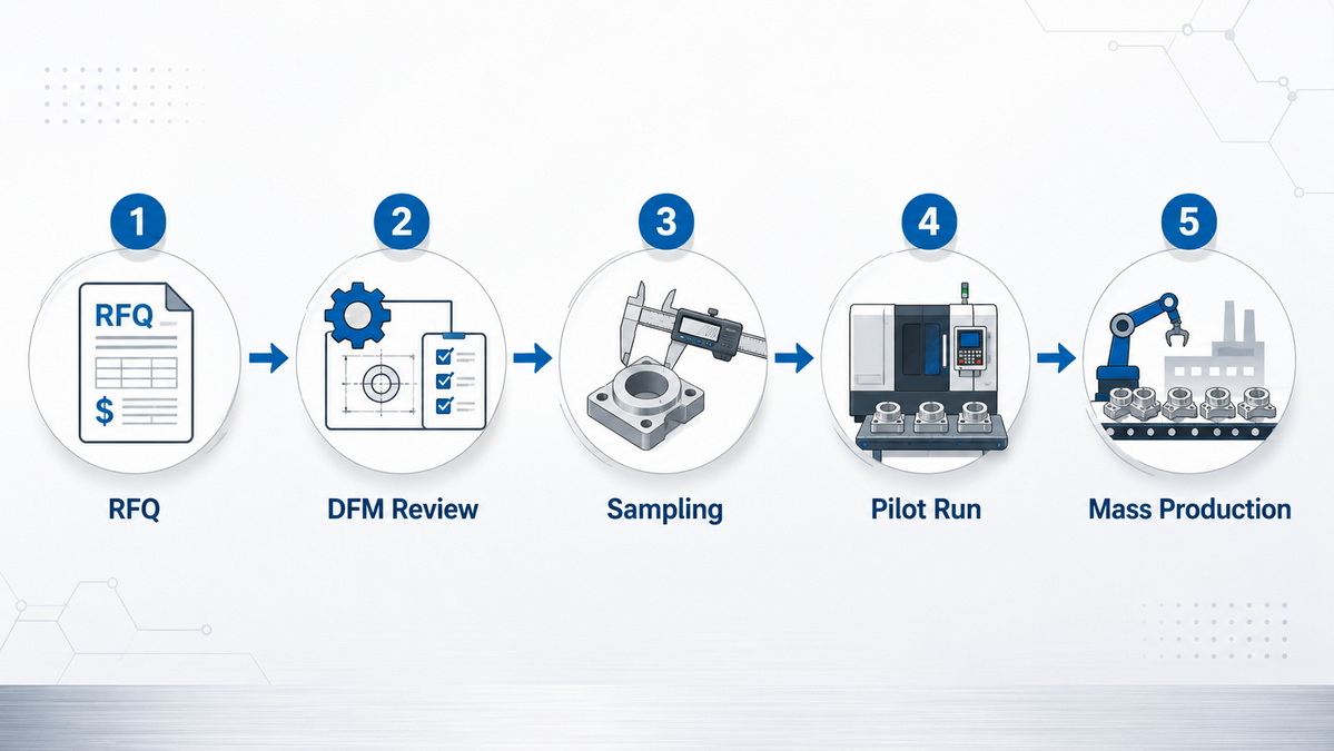CNC Buyer Journey From RFQ To Production CNC Buyer Journey From RFQ To Production