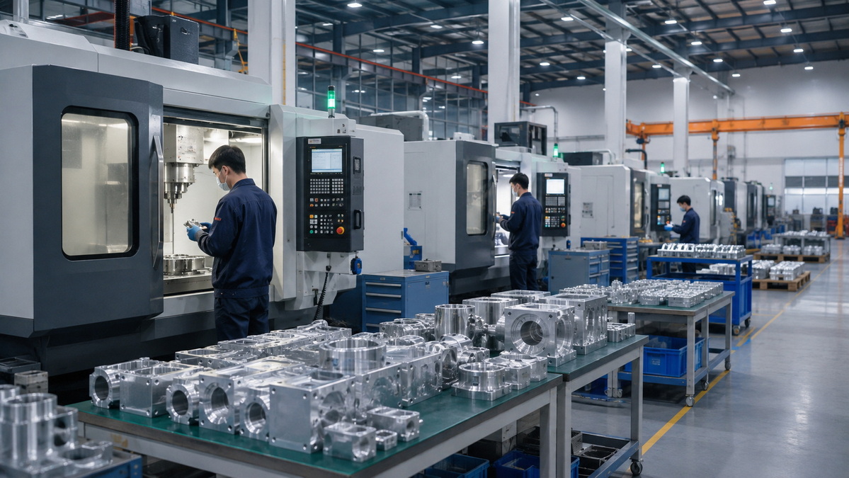 Precision CNC Machining Workshop