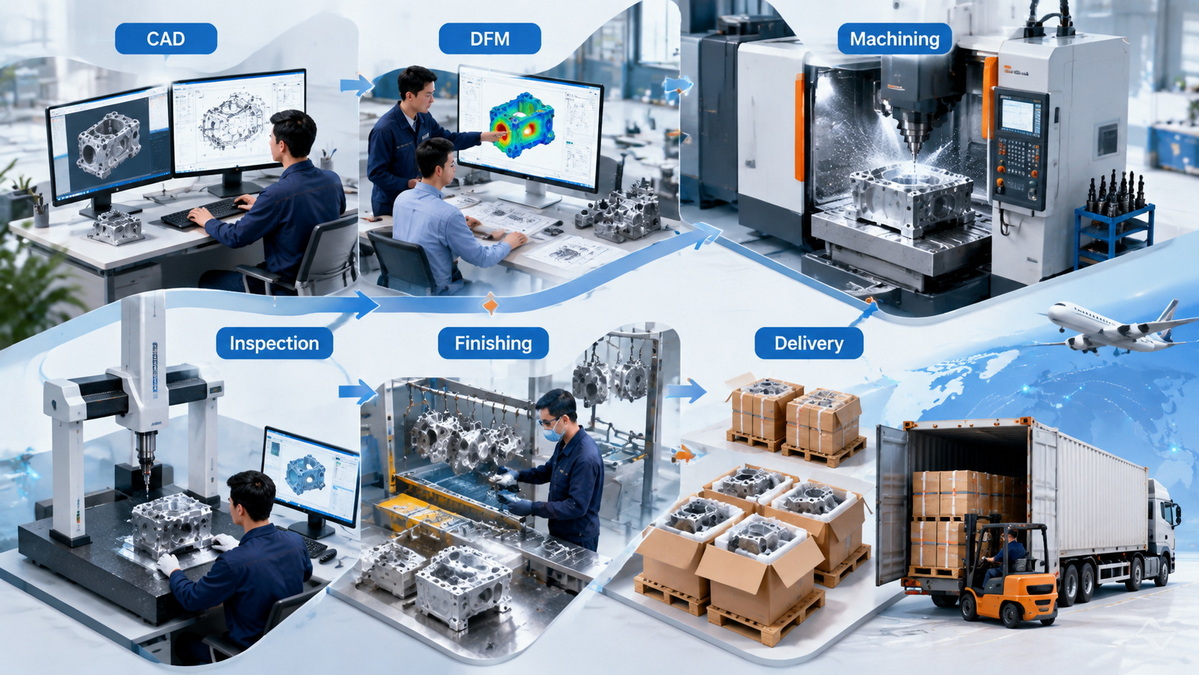 CNC Supplier Selection Workflow CNC Supplier Selection Workflow