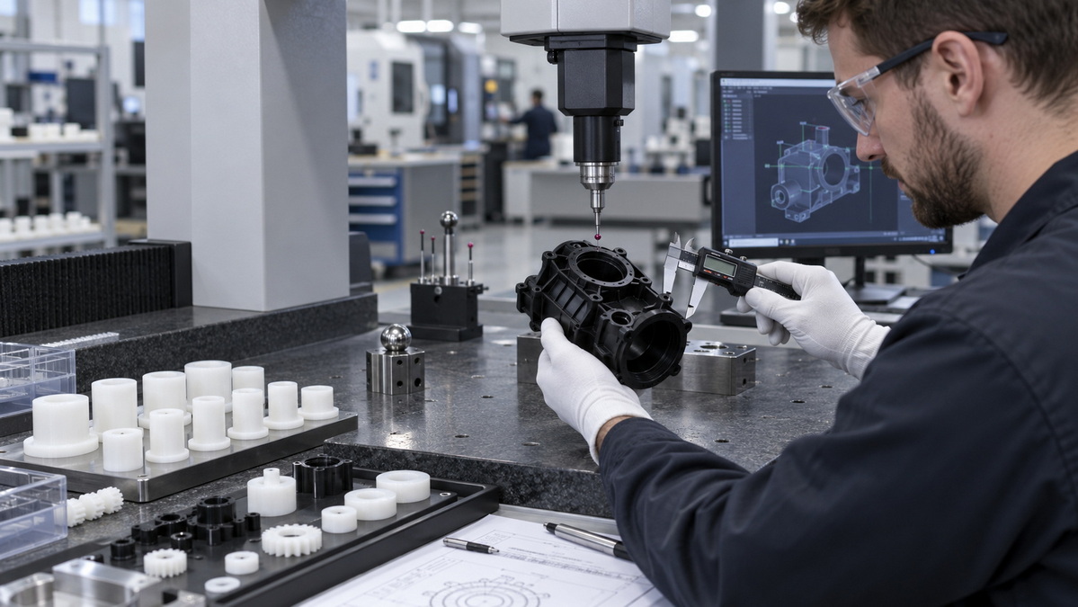 Delrin Part Quality Inspection