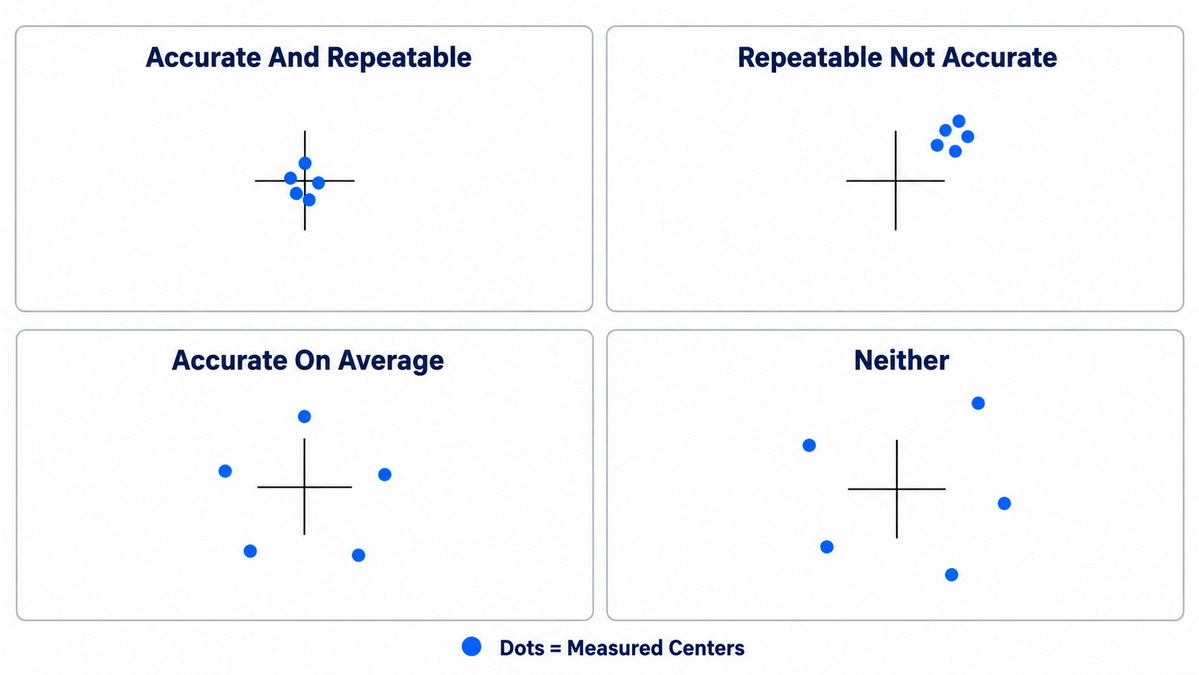 Small Hole Accuracy And Repeatability Comparison