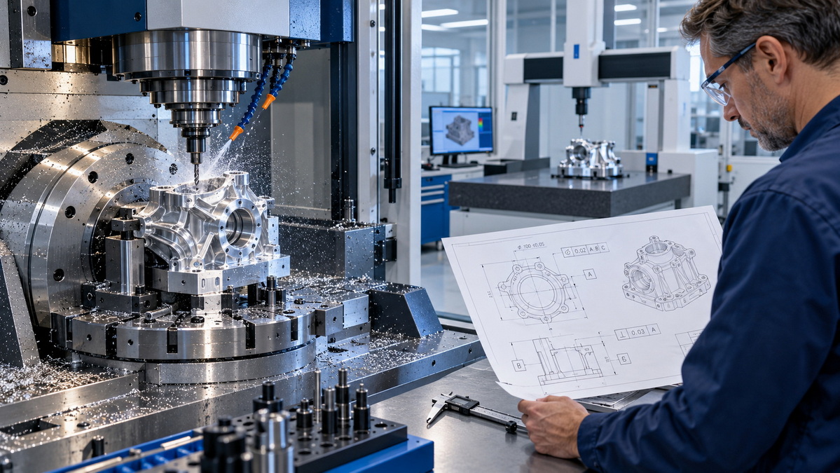 Precision CNC Machining And GD&T Engineering