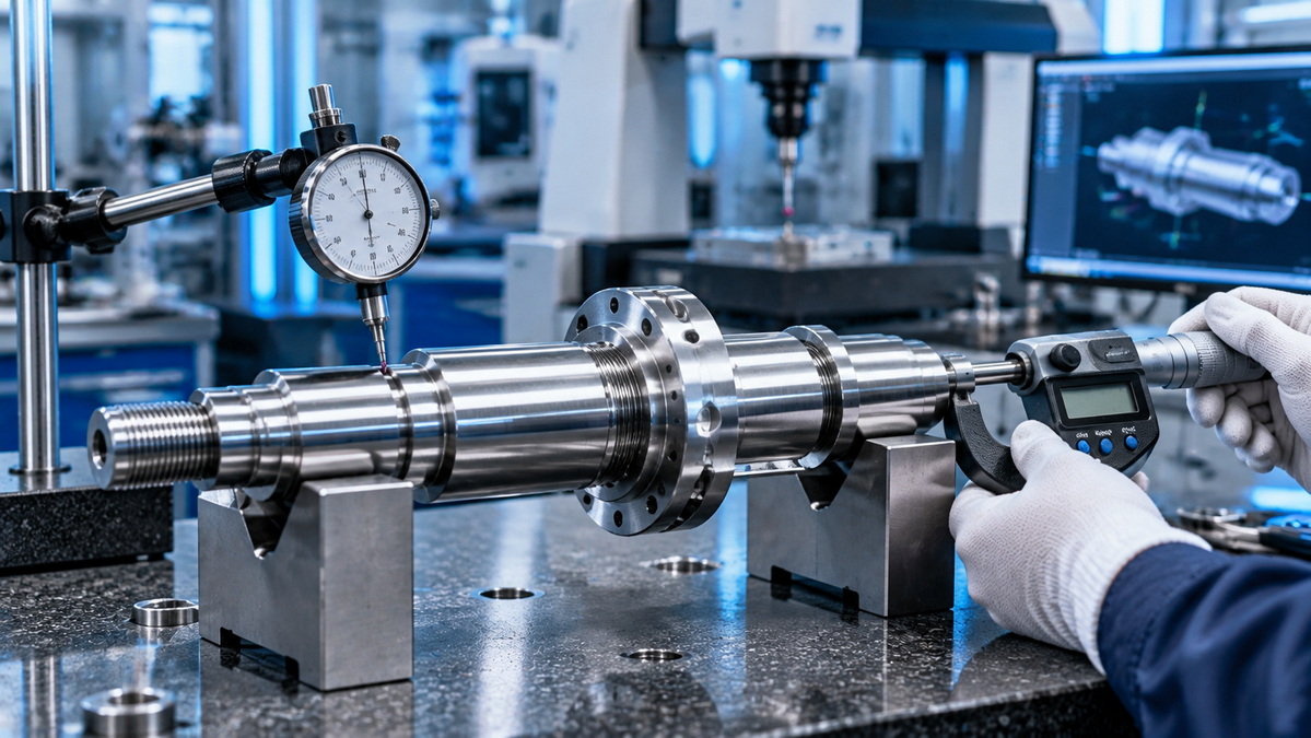 Precision Shaft Tolerance Inspection