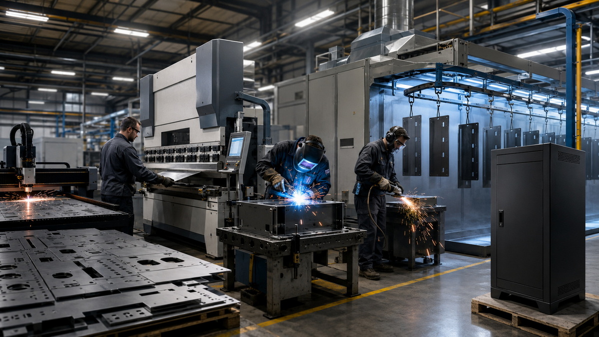 Sheet Metal Finishing Workflow