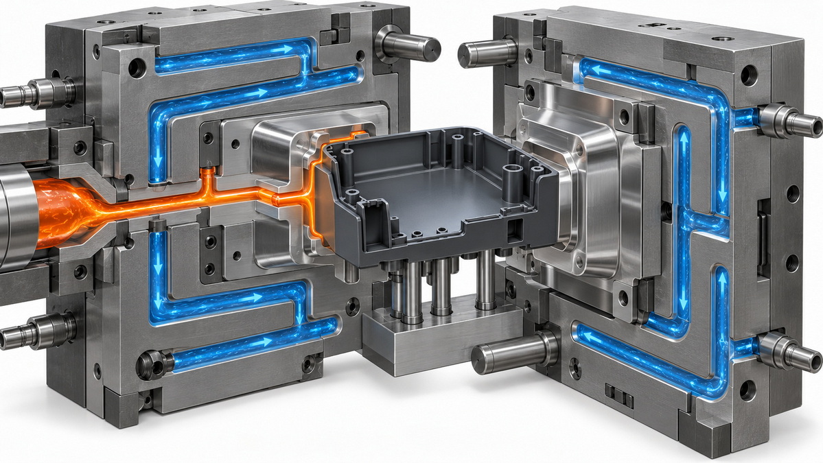 Precision Injection Mold Cooling System