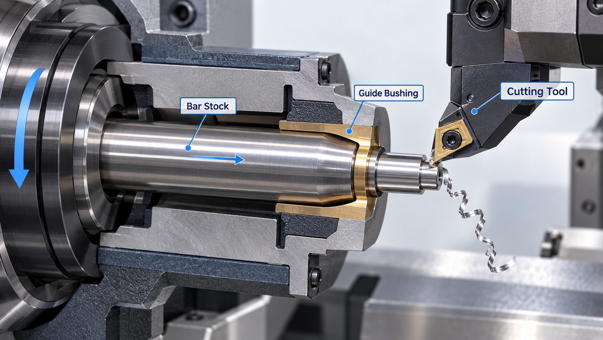 Swiss Machining Guide Bushing Explained