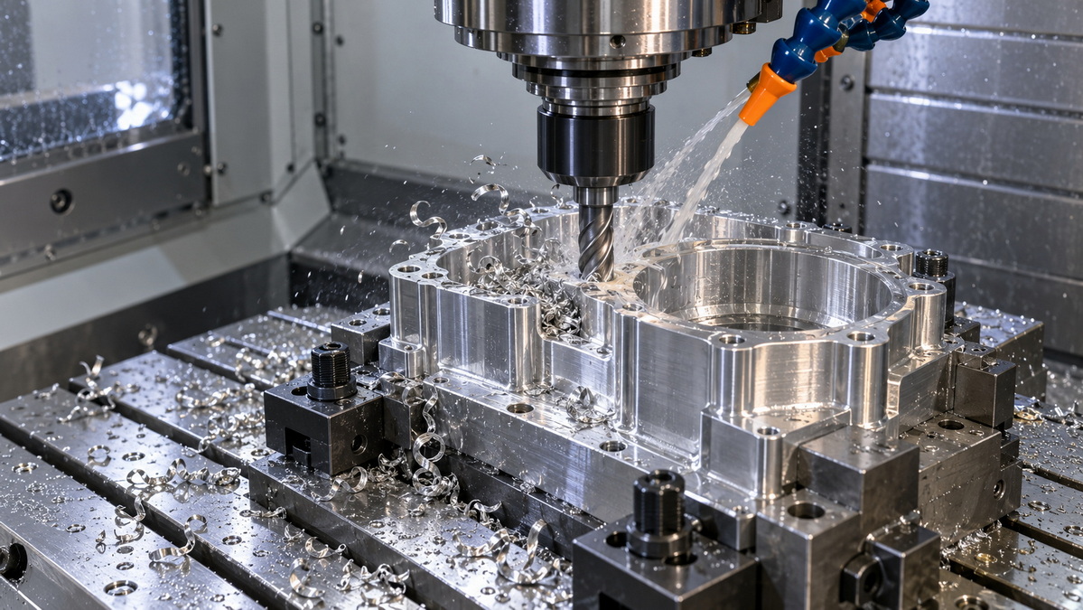 CNC Machining Center in Action