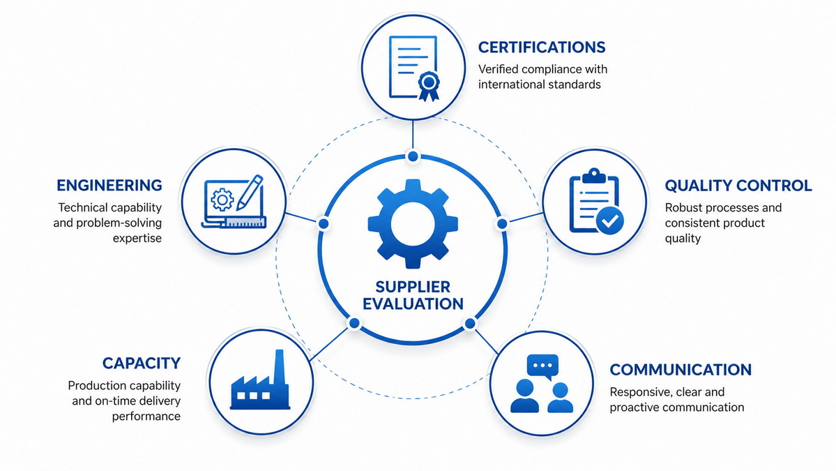 Supplier Evaluation Criteria Matrix