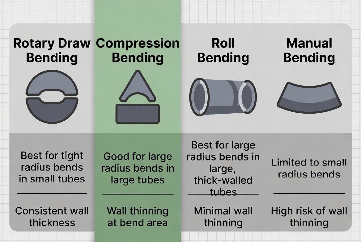 Tube Bending Process Comparison Tube Bending Process Comparison