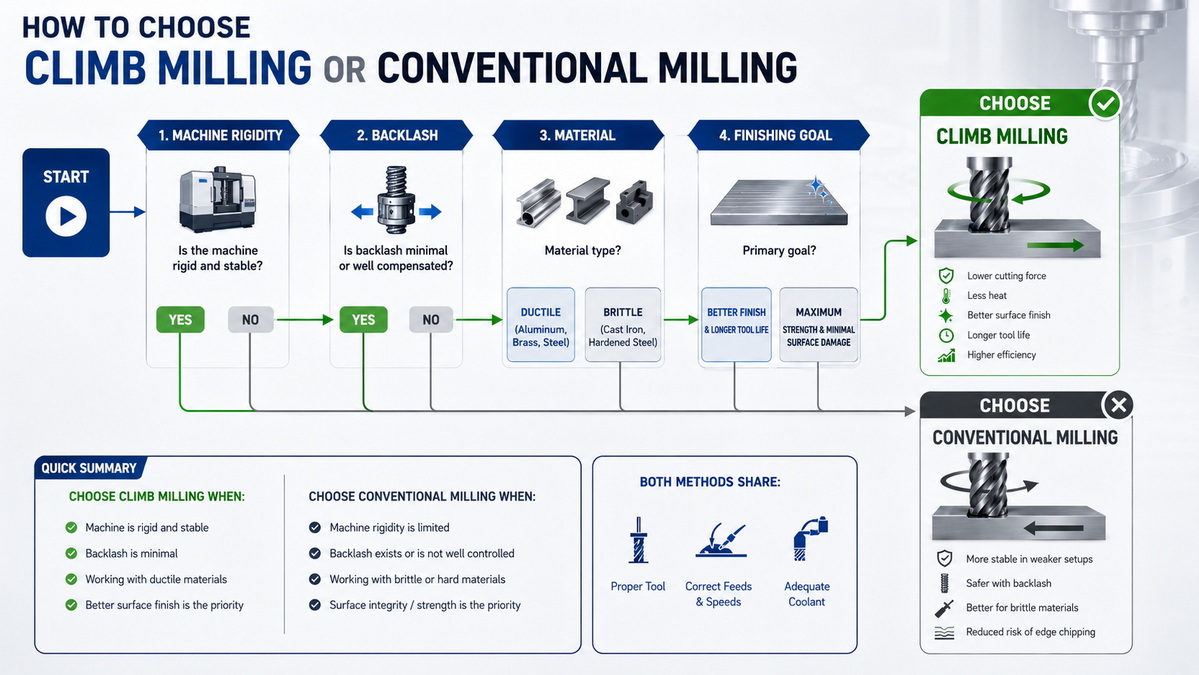 Milling Strategy Decision Flow
